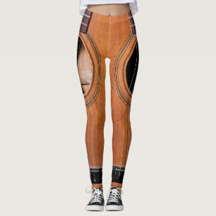 Rustic guitar leggings