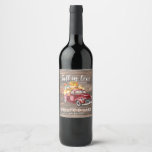 Rustic Harvest Truck | Autumn Wedding Personalized Wine Label<br><div class="desc">Our personalized wedding wine labels are made to attach to your favorite bottle of wine. These are great to use as favors or event centerpieces. Featuring a vintage harvest truck to add to the rustic charm. This design will never go out of style. Add your custom wording to this design...</div>