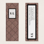 Rustic Hazel Wood (Front & Back)