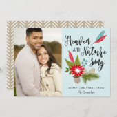 Rustic Heaven and Nature Sing | Modern Photo (Front/Back)