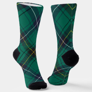 Rustic Henderson Tartan Plaid Green Socks