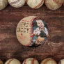 Rustic Hero Daddy Father`s Day 2 Photo Collage Baseball