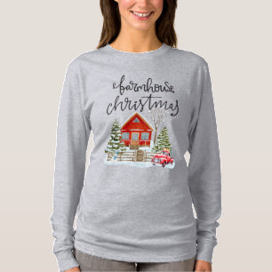 Rustic Holiday Farmhouse Christmas T-shirt