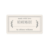 Rustic Homemade Baked Goods Jam Canning Ivory