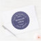 Rustic Homemade Cookies Navy Blue