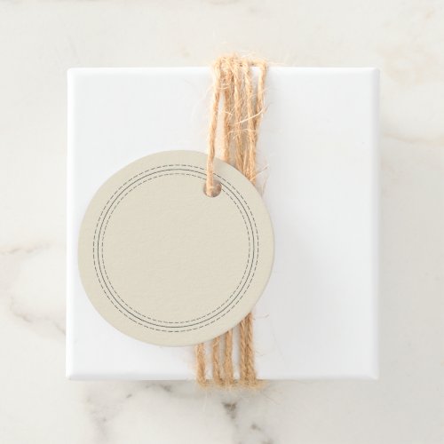 Rustic Homemade Simple Antique White Write On Favor Tags