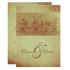 Horse And Carriage Wedding Invitations 7