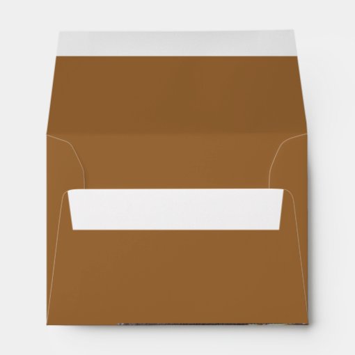 rustic horse cowboy western country wedding envelope | Zazzle