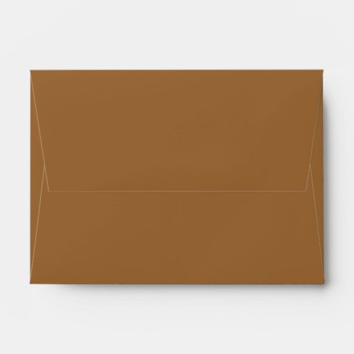 rustic horse cowboy western country wedding envelope | Zazzle