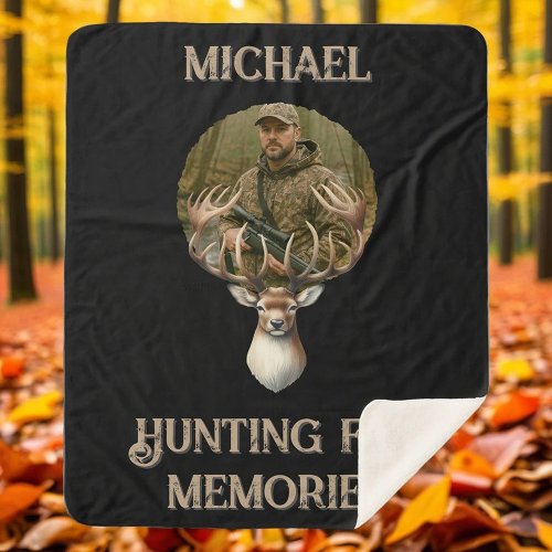 Rustic Hunter Deer Antler Memories Photo