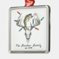 Here's A Few Bucks For Bait And Tackle - Personalized Fishing Ornament