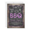 rustic I do BBQ couples shower invitation