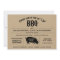 Rustic "I Do" BBQ Rehearsal Dinner Invite