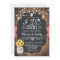 Rustic I Do BBQ Sunflower Engagement Invitations