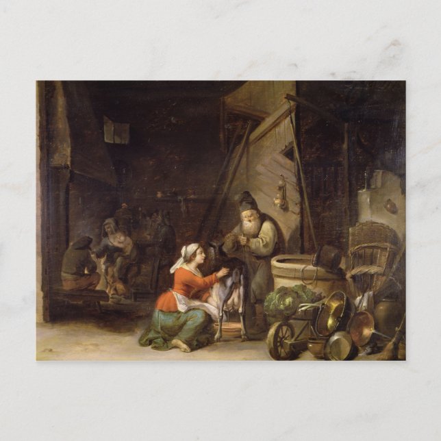 Rustic Interior Postcard (Front)