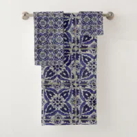 100% Cotton Portugal Tile Azulejo Decorative Kitchen Dish Towel