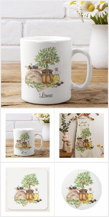 Rustic Italian Watercolor