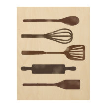 Rustic Kitchen Wooden Wall Art