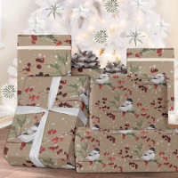 Christmas Green Solid Color Wrapping Paper