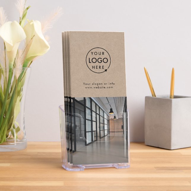 Rustic Kraft Business Photo Trifold Brochures (Insitu)