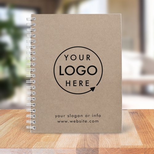 Rustic Kraft Logo  Business Corporate Minimalist  Notebook