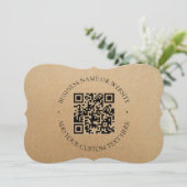 Rustic Kraft Modern Stylish Professional (Standing Front)