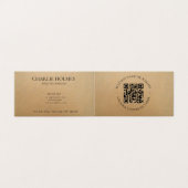 Rustic Kraft Modern Stylish Professional (Outside Unfolded)