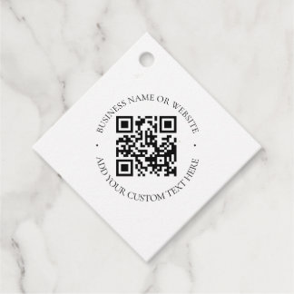 Rustic Kraft Modern Stylish Professional Favor Tags