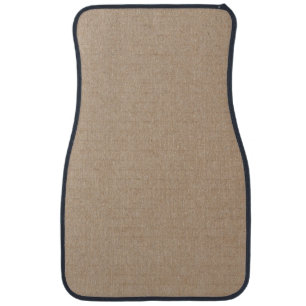 Rustic Kraft Paper Blank Template Custom Car Floor Mat