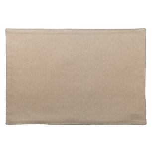 Rustic Kraft Paper Blank Template Custom Cloth Placemat