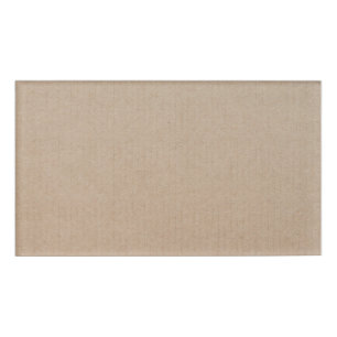 Rustic Kraft Paper Blank Template Custom Name Tag
