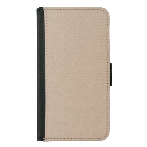 Rustic Kraft Paper Blank Template Custom Samsung Galaxy S5 Wallet Case