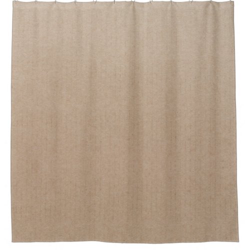 Rustic Kraft Paper Blank Template Custom Shower Curtain