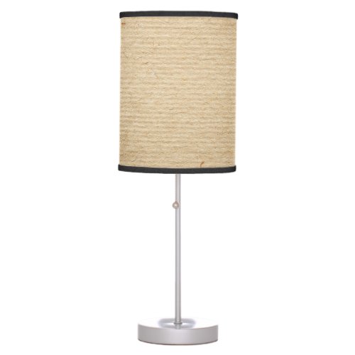 Rustic Kraft Paper Textured Background Table Lamp