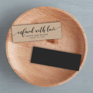 Rustic Kraft Relax Script Infused with Love