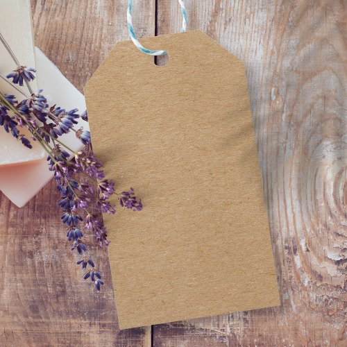 Rustic Kraft Simple Stylish Boho Gift Tags