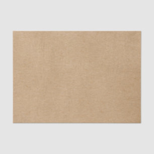 Rustic Kraft Simple Stylish Boho Tissue Paper