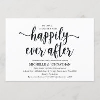Rustic Kraft Wedding Rehearsal Dinner Invites 2