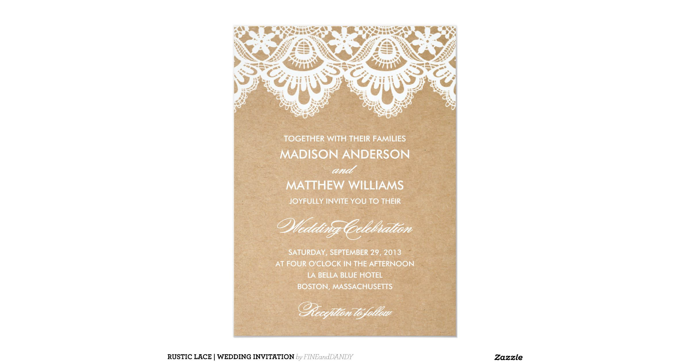 Tes Blog: Zazzle Wedding Invitations