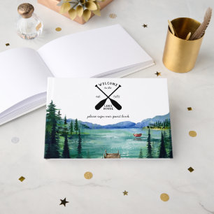 Rustic Lakeside   Lake House Guest Book