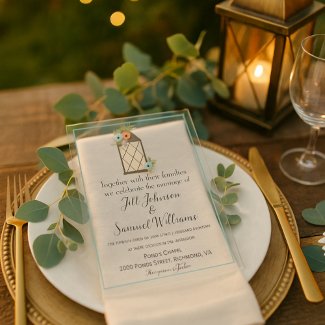 Rustic Lantern Floral 