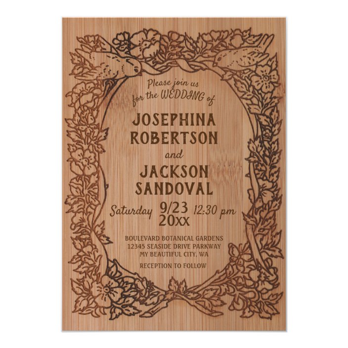 engraved invitation