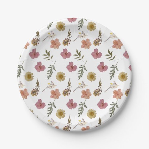 Rustic Late Autumn Paper Plates