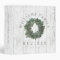 Rustic Laurel Wreath Holiday Family Recipe Book