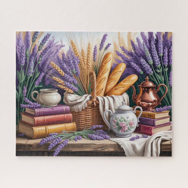 Rustic Lavender Jigsaw Puzzle (Horizontal)
