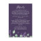 Rustic Lavender Purple Details Enclosure Card