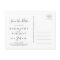 Rustic Lavender Save the Date Postcard