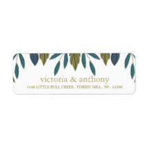 Rustic Leaf Floral Wedding