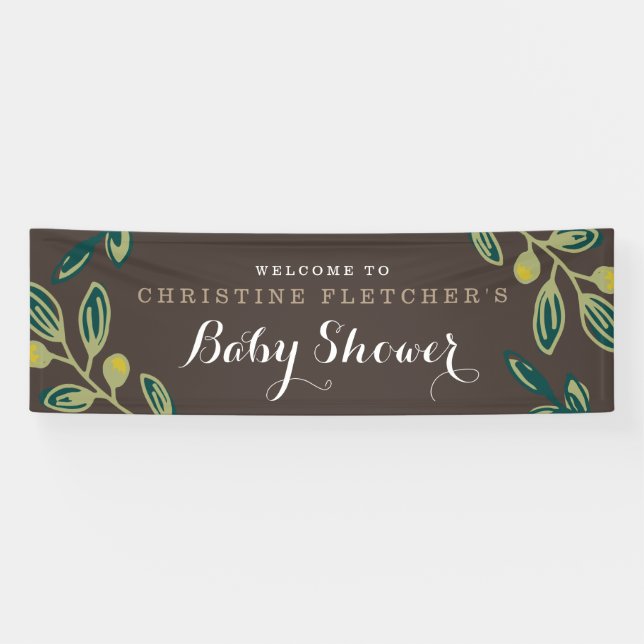 Rustic Leaves Banner (Horizontal)