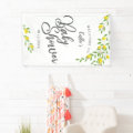 Rustic Lemon Baby Shower Welcome Banner | Zazzle
